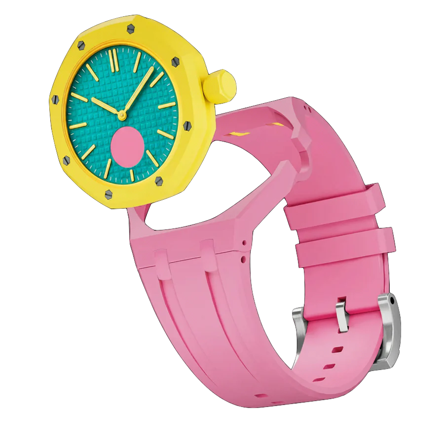 Bracelet OTG-ROZ V2 compatible Royal Pop permettant de personnaliser une montre Royal Pop avec un style moderne