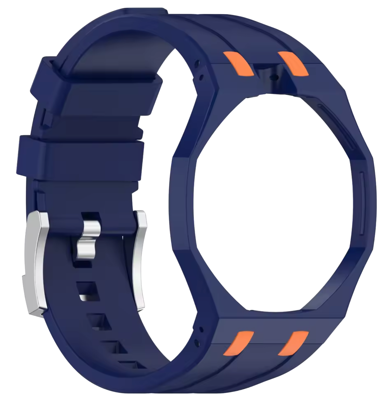 Bracelet orange ORENJI-HACHI pour Royal Pop, accessoire coloré permettant de modifier le style de sa montre