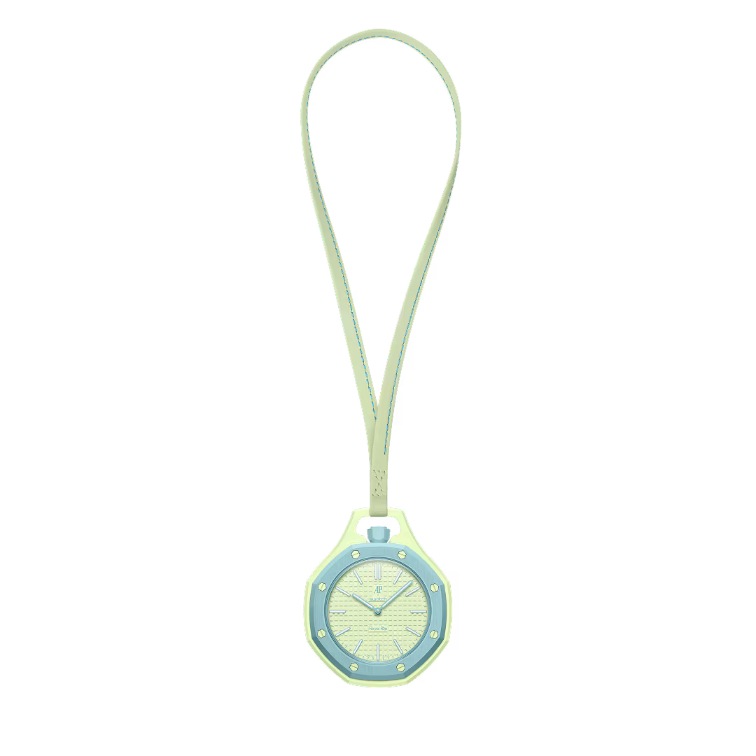 Montre Royal Pop BLAUE-ACHT bleue avec design moderne, accessoire de mode personnalisable avec bracelets compatibles Royal Pop