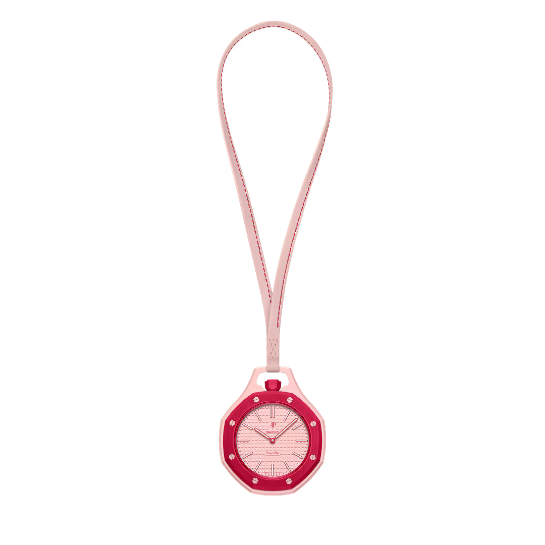Montre Royal Pop OTTO-ROSSO rouge au design coloré et moderne, montre personnalisable avec bracelet compatible Royal Pop Strap Pop